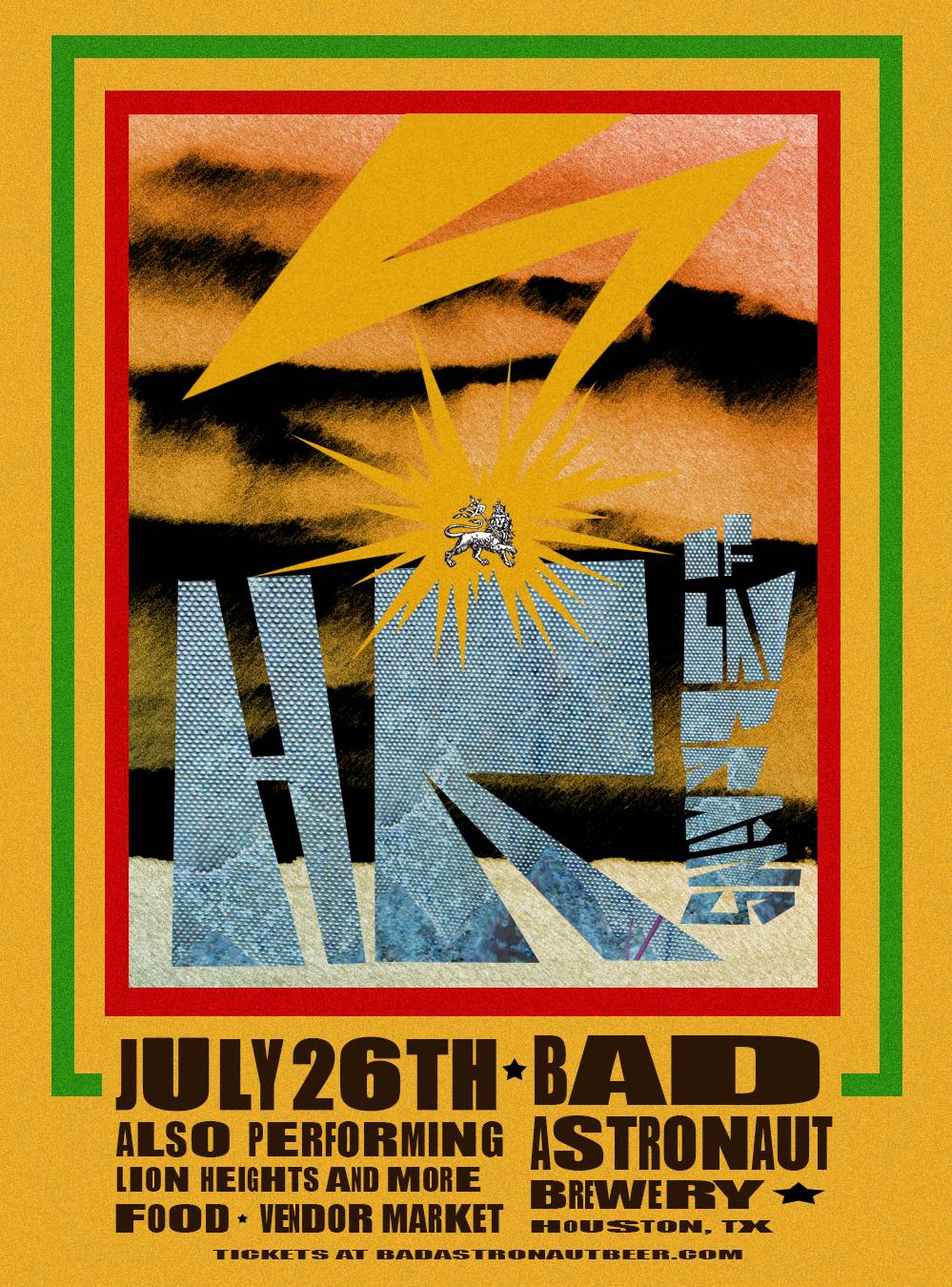 Bad Astronaut & Carpe Nox Present HR of Bad Brains