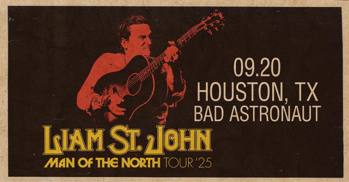 Bad Astronaut & Carpe Nox Present LIAM ST. JOHN